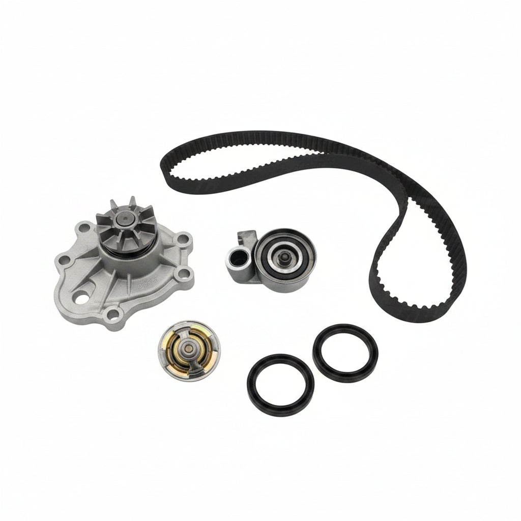 Timing Belt and Tensioner Kit, Water Pump Kit— Toyota Prado, Hilux, 1KD, 2KD, 1KZ, 1KZ-TE (1996–2015) for Hilux Prado — Part #13505-67041 — fits Waterpump Timing Belt Pulleys and Seals, Timing Belt Kit Only, Water pump and Thermostat Only, Pulleys Only