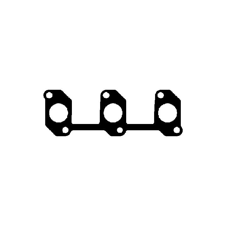 Exhaust Manifold to Head Gasket (17173-17010) for the 1HD-T — 4.2L I6 Turbocharged Diesel, 1HZ — 4.2L I6 Naturally Aspirated Diesel, 1HZ-T — 4.2L I6 Turbocharged Diesel, and 1PZ — 3.5L I5 Naturally Aspirated Diesel.