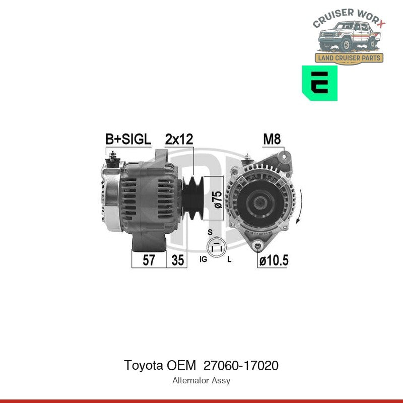 27060-17020 — Toyota Land Cruiser Part