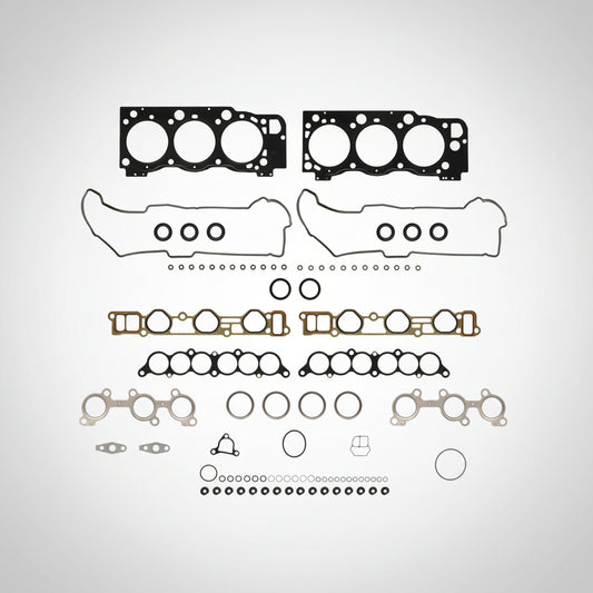 Land Cruiser Prado 90, Hilux, Tacoma Engine Overhaul Gasket Kit 5VZ-FE for Hilux Surf — Part #04111-62110 — fits Genuine Toyota, ARJ USA