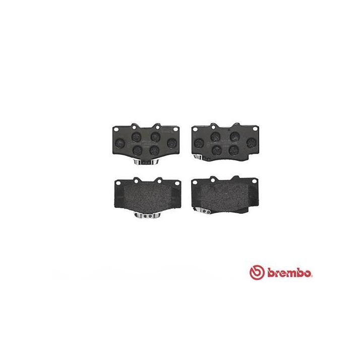 Front Disc Brake Pad Kit — 1FZ-FE / 1HZ / 1KZ-T / 1KZ-TE + Land Cruiser 70 Series, Prado, Hilux & 4Runner (1984–2004)