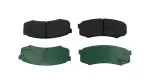 Genuine Toyota Land Cruiser Disc Brake Rear Pad Kit #04466-60020 — fits 1HD-T, 3F-E