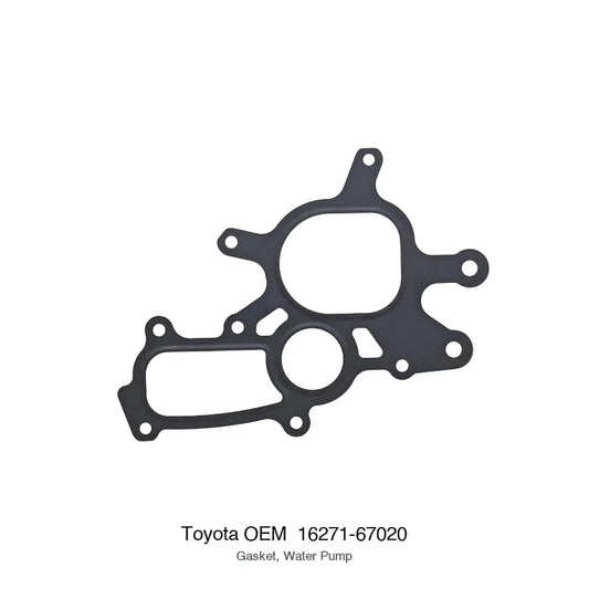 Land Cruiser & Prado Water Pump Gasket for KDJ120, KDJ150, KDN145, KDN150, KDN165 (1993–2015) — Part #16271-67020 — fits Genuine Toyota, AISIN, Graf, Blue Print