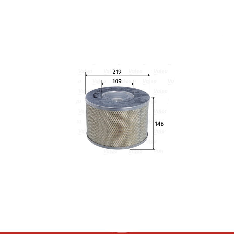 Air Filter for Toyota Land Cruiser 60, 70, 80, 100, Prado, and more. — Part #17801-67060 — fits Genuine Toyota, Denso, Sakura, Full