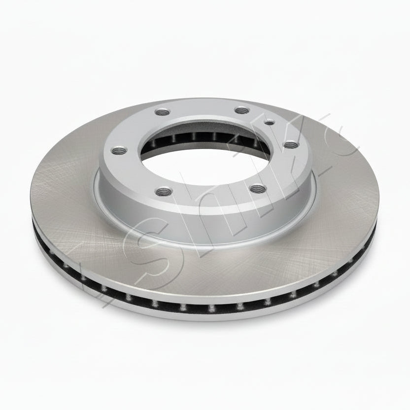Land Cruiser Front Brake Disc Rotor, Land Cruiser 80 Series 1990-1993 for 70 Series 80 Series — Part #43512-60050 — fits Genuine Toyota, Cruiser Worx, Brake Disc and Pad kit, 80 Series