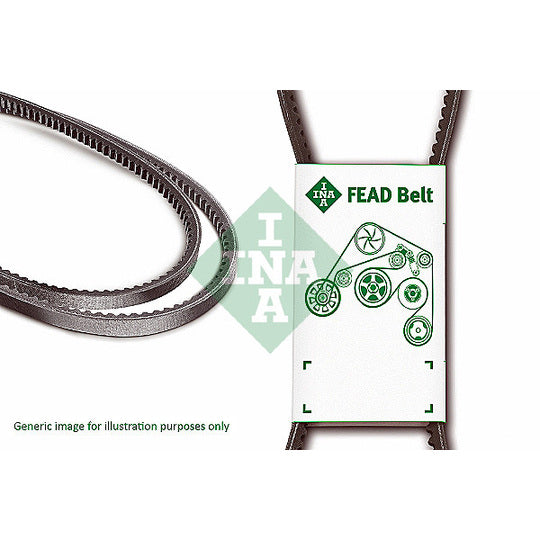 Fan & Alternator V-Belt, 1FZ-F, 1FZ-FE, Land Cruiser 70, 80 & 100 Series FZ (1992–2024)