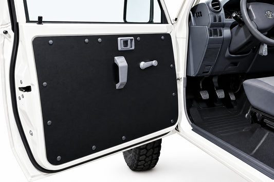 Land Cruiser 70 Series Composite Panel Door Cards — 2-Door / Single-cab & 4-Door / Double-cab (70–79 Series)