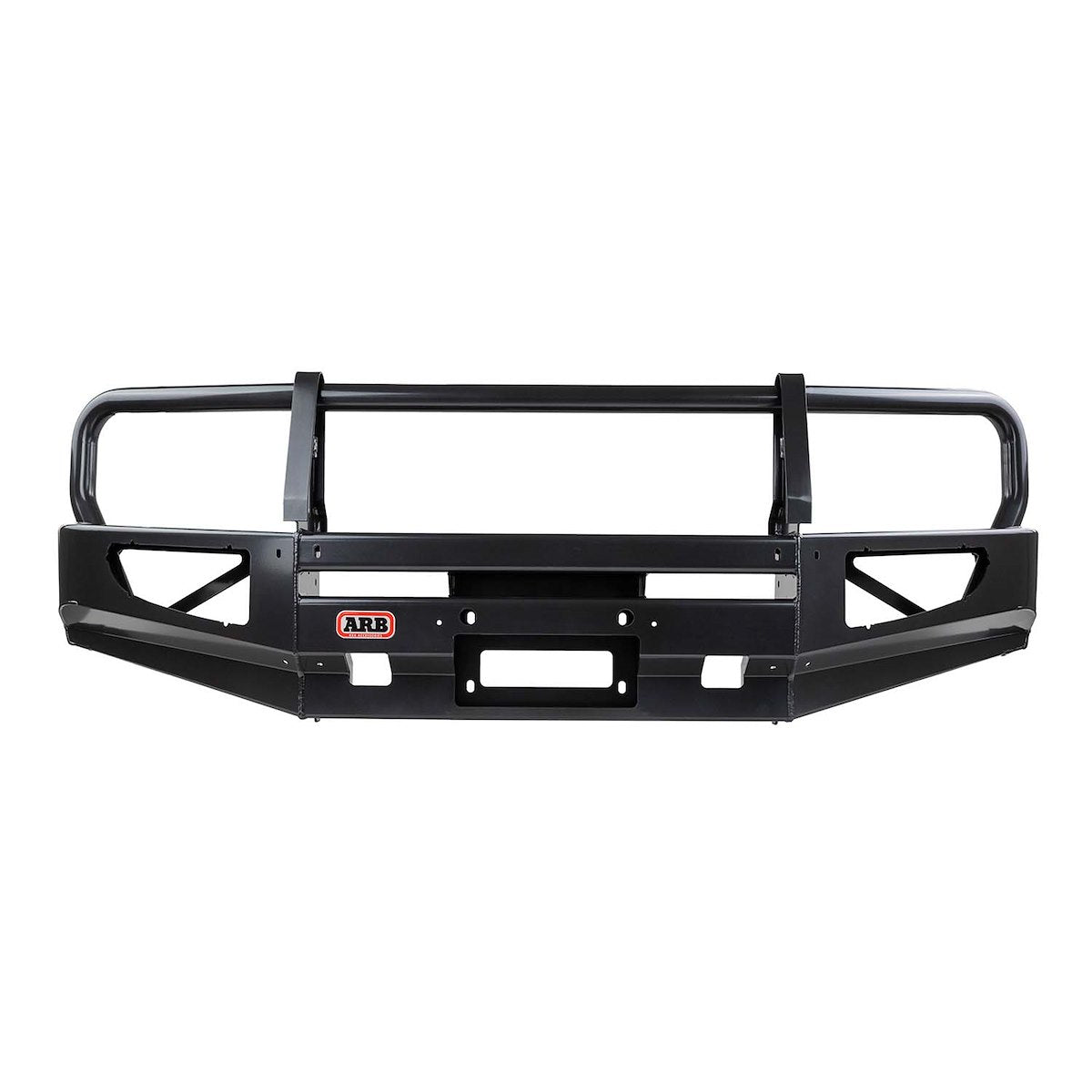 ARB Front Bumper for Toyota Land Cruiser Prado 70, 90, 120 & 150 Series (Non-US) — Part #ARB-3412130 — fits Prado 70/90/120 Series (Multi-Generation) - 1985-2007, Prado 90 Series - 1996-2000, Prado 90 Series - 2000-2003, Prado 120 Series (J120 With Flares)