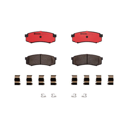 Brembo P83024N NAO Brake Pad - Rear (additional view)