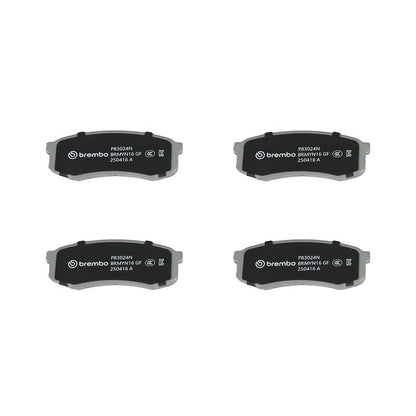 Brembo P83024N NAO Brake Pad - Rear (additional view)