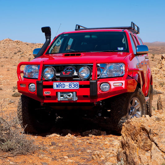 ARB Bumper for Toyota Hilux (Non-US) — Part #ARB-3214510B — fits Hilux 2005-2011 (Flares Model), Hilux 2005-2011, Hilux 2011+ (Non-Airbag), Hilux 2011+ (Airbag Compatible)