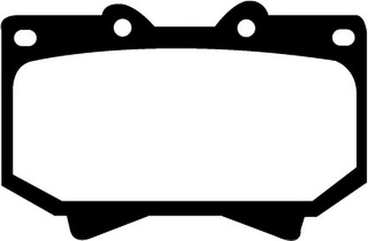 EBC Ultimax Front Brake Pads - Lexus LX470