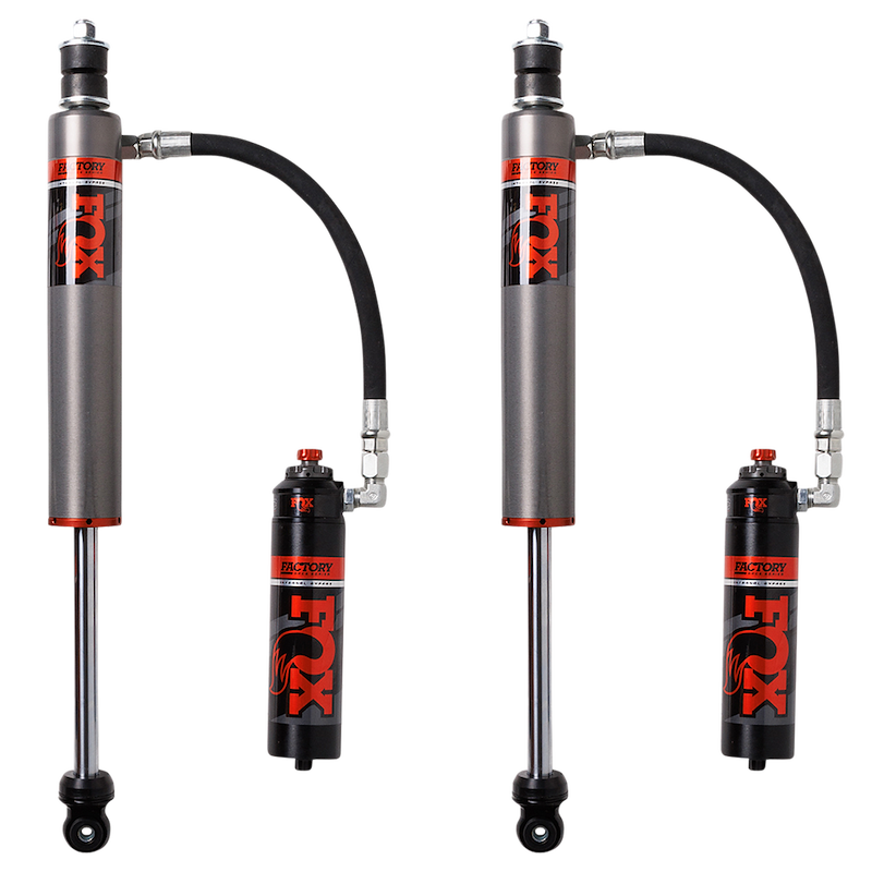 Fox 2.5 Factory Series Rear Shock Absorber w/ Remote Reservoir for Toyota Tacoma (2 to 3 Inch Lift) — Part #883-26-124 — fits Default Title