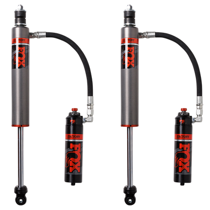 Fox 2.5 Factory Series Rear Shock Absorber w/ Remote Reservoir for Toyota Tacoma (2 to 3 Inch Lift) — Part #883-26-124 — fits Default Title