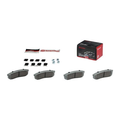 Brembo P83024N NAO Brake Pad - Rear (additional view)