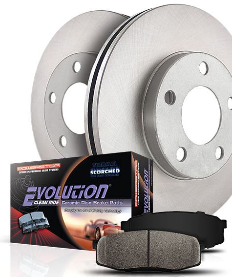 Power Stop KOE1134 Autospecialty Daily Driver Brake Kit - Rear