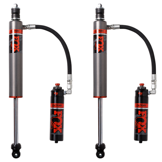 Fox 2.5 Factory Series Rear Shock Absorber w/ Remote Reservoir for Toyota Tacoma (0 to 1.5 Inch Lift) — Part #883-26-123 — fits Default Title