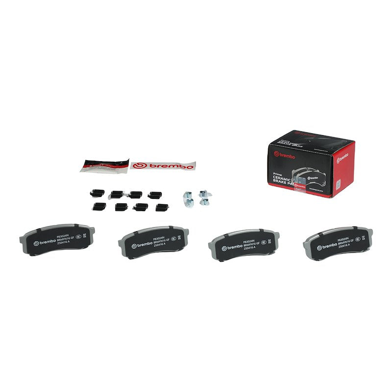 Brembo P83024N NAO Brake Pad - Rear (additional view)