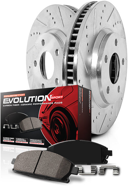 Toyota Land Cruiser 80 Series, LEXUS LX 450 Performance Brake Kits for 80 Series — Part #PWT-K1155 — fits Front and Rear, Rear, Front