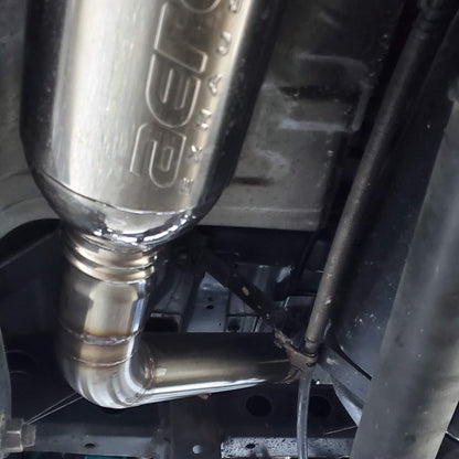 Toyota Land Cruiser Prado KZJ78 FULL STAINLESS Steel 3" Exhaust — 1KZ-T Turbo Back. MADE IN CANADA