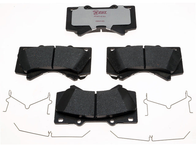 Front & Rear Brake Pads for Toyota Land Cruiser 200 Series / Lexus LX570 (2013–2021) — Part #EHT1303H (interchanges: 161303, 161304, 171303, 171304, D1304, HB589P704) — fits Front, Rear