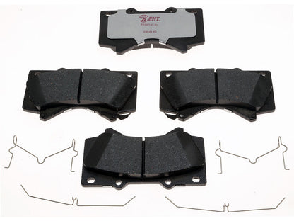 Front & Rear Brake Pads for Toyota Land Cruiser 200 Series / Lexus LX570 (2013–2021) — Part #EHT1303H (interchanges: 161303, 161304, 171303, 171304, D1304, HB589P704) — fits Front, Rear
