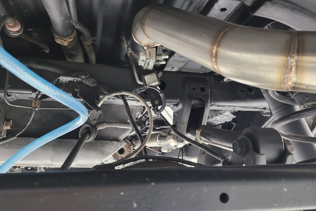 Toyota Land Cruiser HDJ81 3" Full Stainless Steel Turbo-Back Exhaust System — Made in Canada by Cruiser Worx