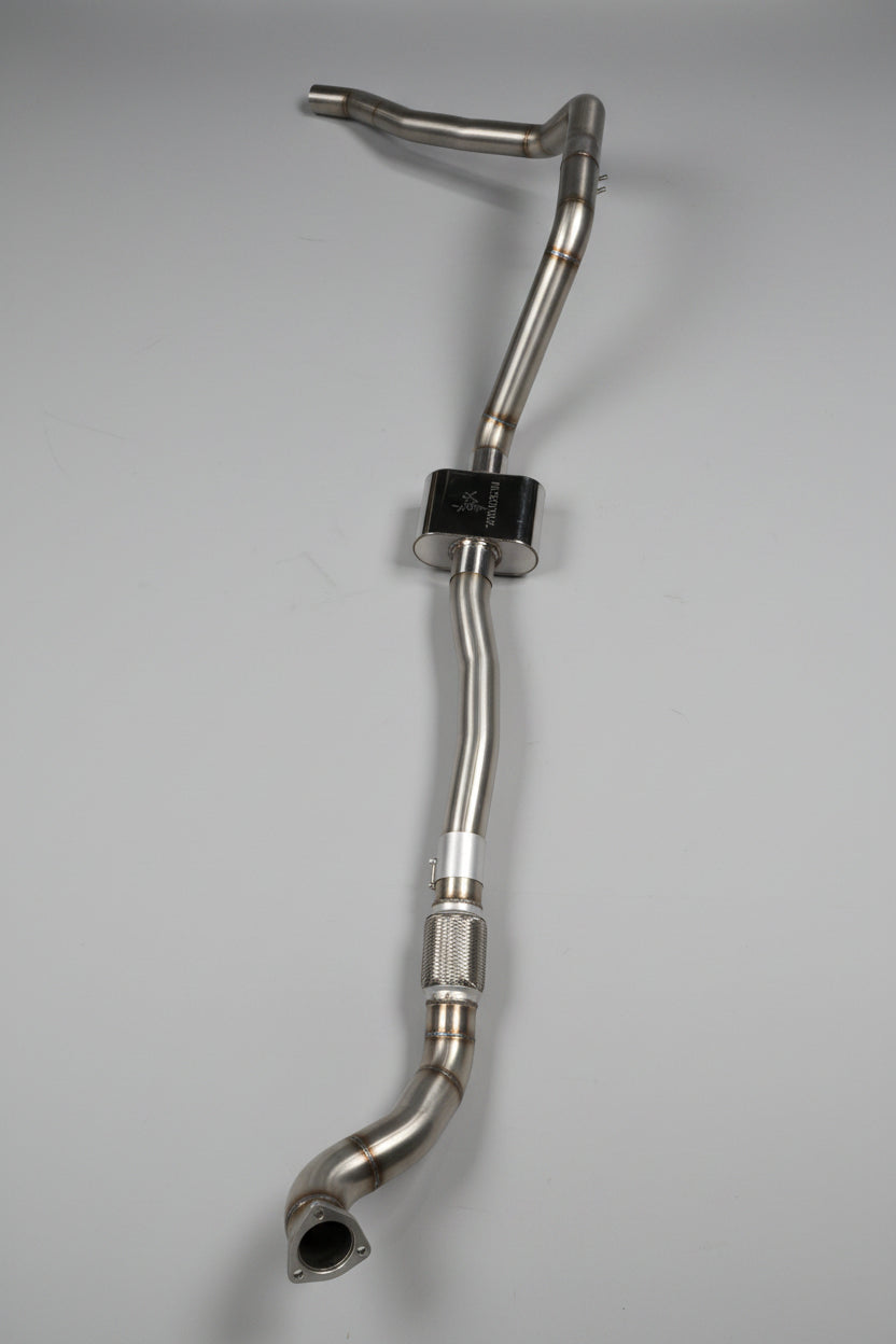 Toyota Land Cruiser HDJ81 3" Full Stainless Steel Turbo-Back Exhaust System — Made in Canada by Cruiser Worx