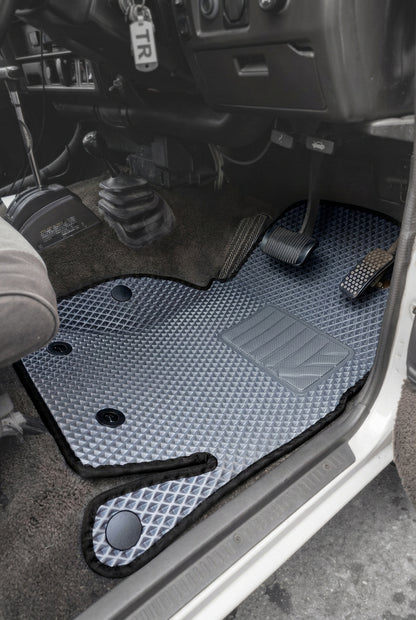 Custom fit floor mats