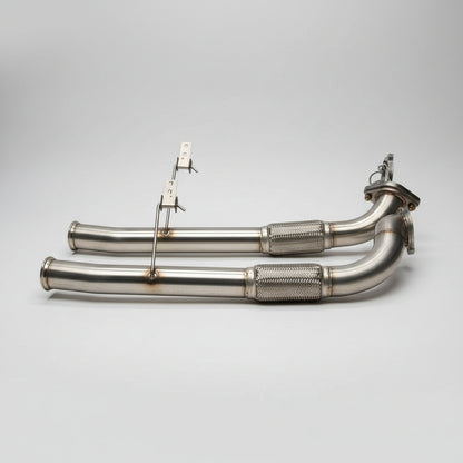 Toyota Land Cruiser Prado KZJ78 FULL STAINLESS Steel 3" Exhaust — 1KZ-T Turbo Back. MADE IN CANADA