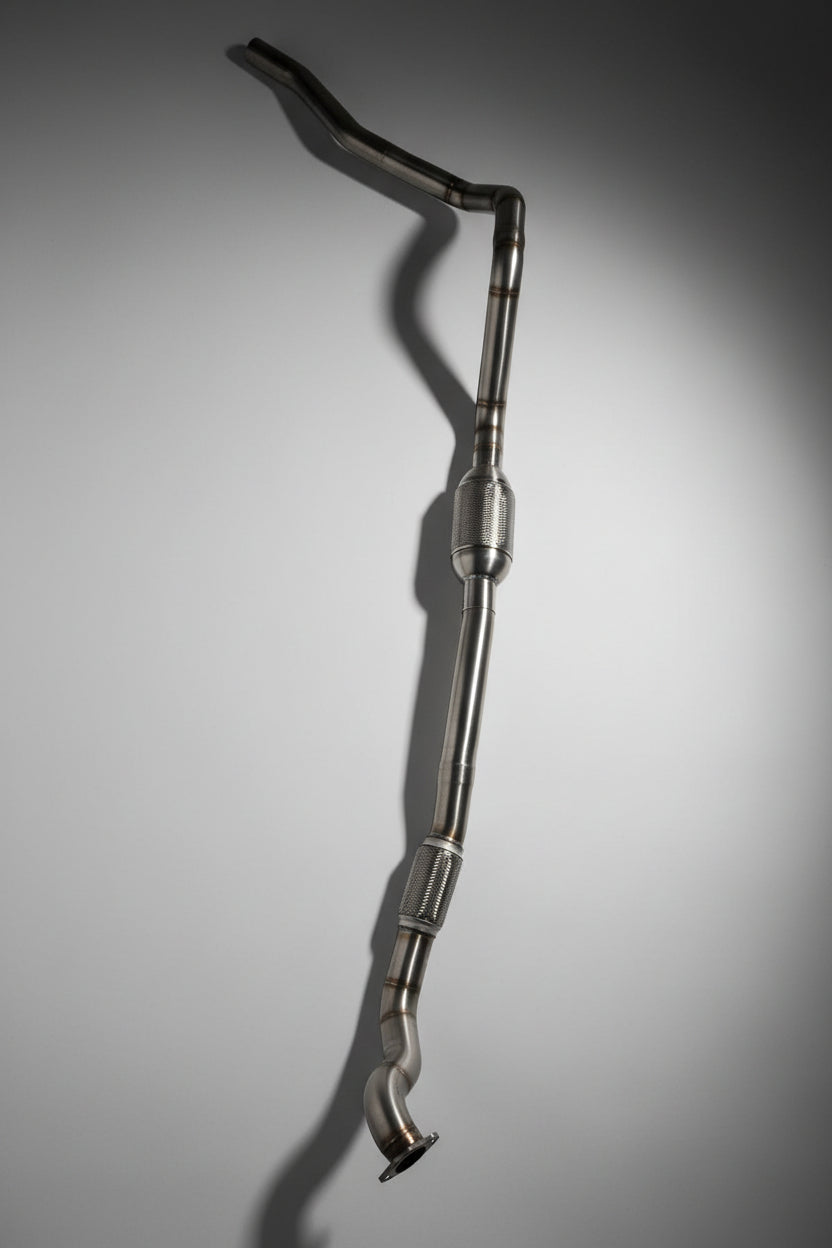 Toyota Land Cruiser VDJ79 FULL STAINLESS Steel 3" Exhaust for Turbo Back. MADE IN CANADA — Part #TOYOTA-LAND-CRUISER-VDJ79-FULL-STAINLESS-STEEL-3-EXHAUST-TURBO-BACK-MADE-IN-CANADA-COPY — fits Default Title