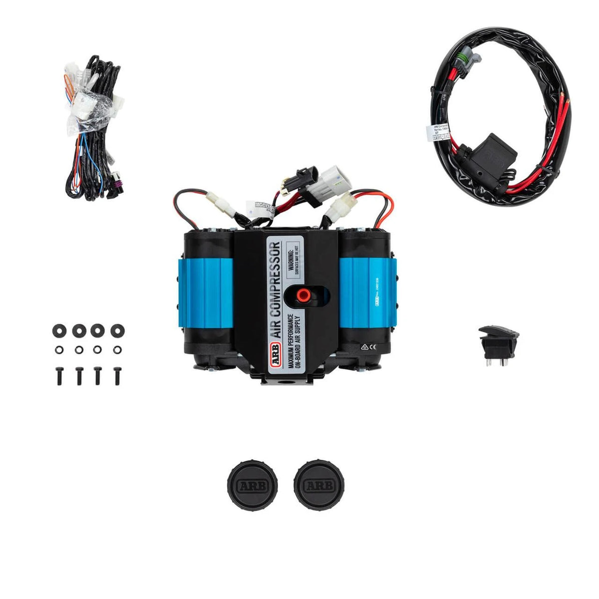 ARB On-Board 12V Twin Air Compressor — On-Board Air for Lockers & Tires | CKMTA12