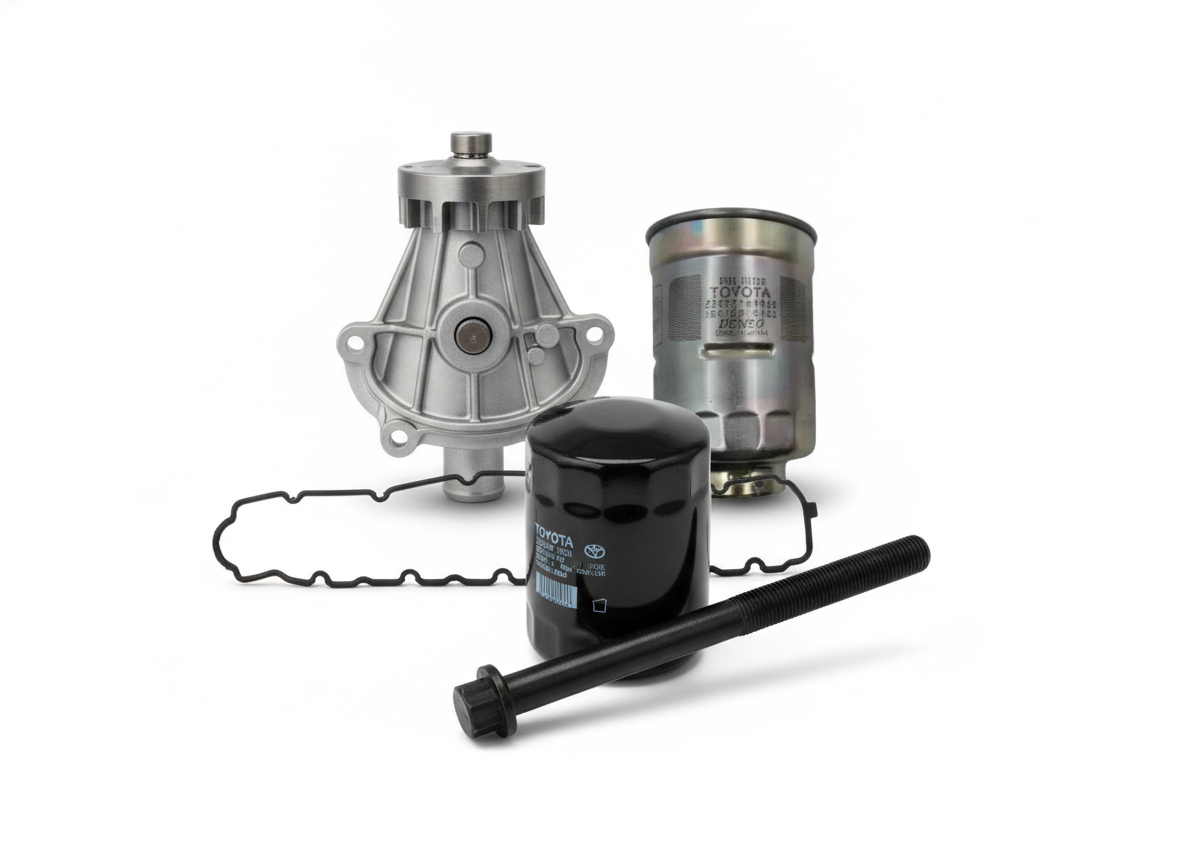 1HZ Cylinder Head Bundle, (1990-1999) Spring Style Tensioner