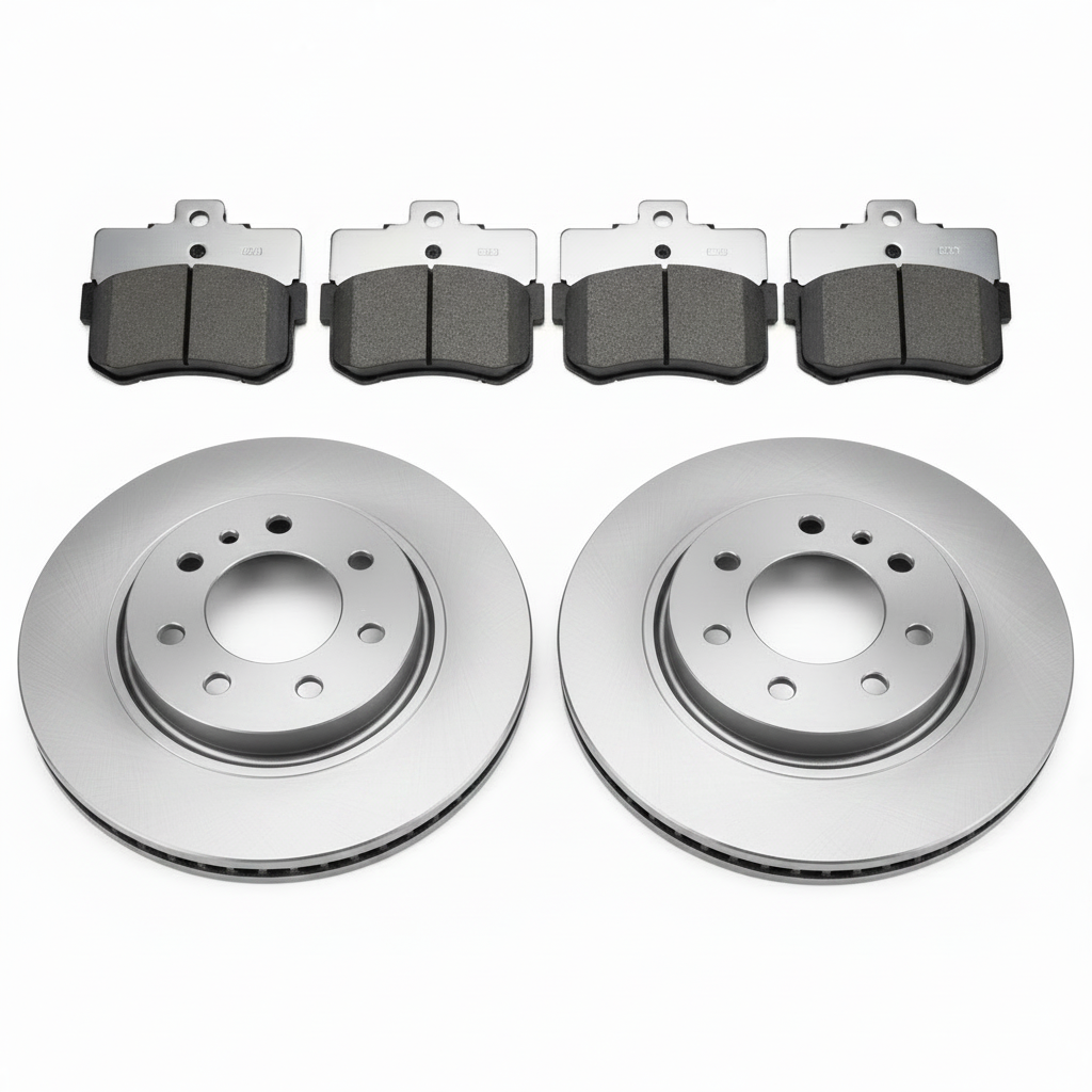 Land Cruiser Front Brake Disc Rotor, Land Cruiser 80 Series 1990-1993 — 1HD-T / 1HZ / 3F-E (43512-60050)
