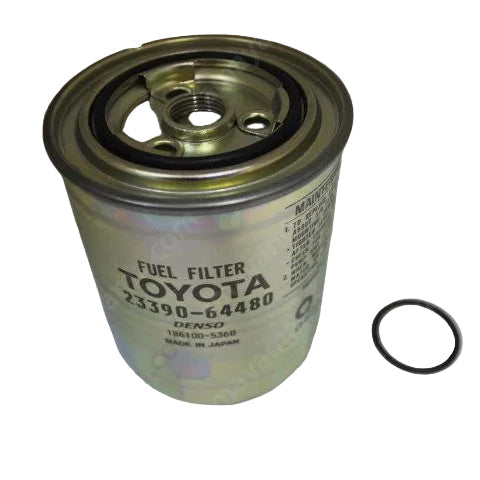 Land Cruiser Fuel Filter Element — 1KD-FTV / 1KZ-TE 1993–2015 (23390-64480)